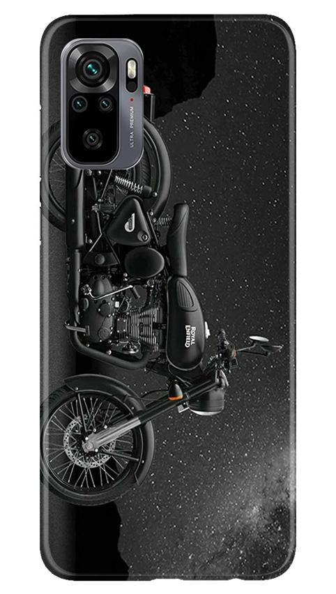 Royal Enfield Mobile Back Case for Redmi Note 10 (Design - 381)