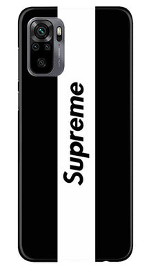 Supreme Mobile Back Case for Redmi Note 10 (Design - 388)
