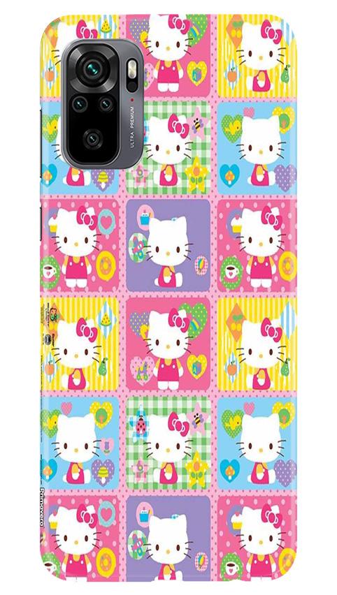 Kitty Mobile Back Case for Redmi Note 10 (Design - 400)