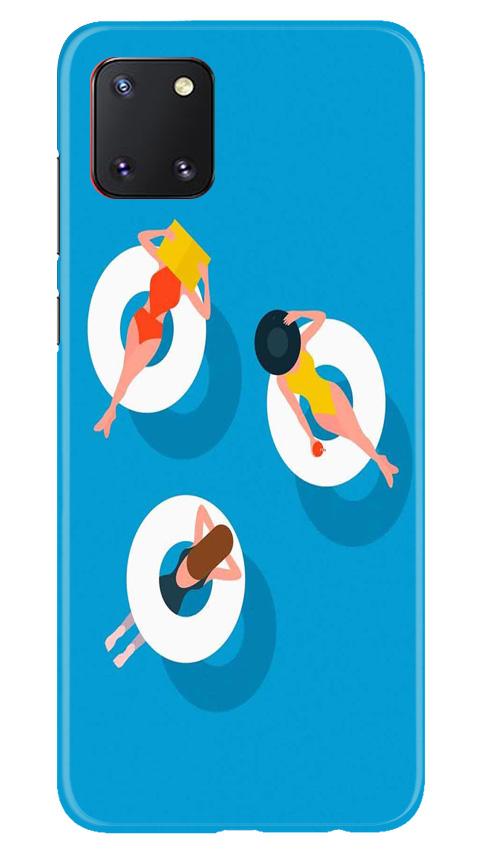 Girlish Mobile Back Case for Samsung Note 10 Lite (Design - 306)
