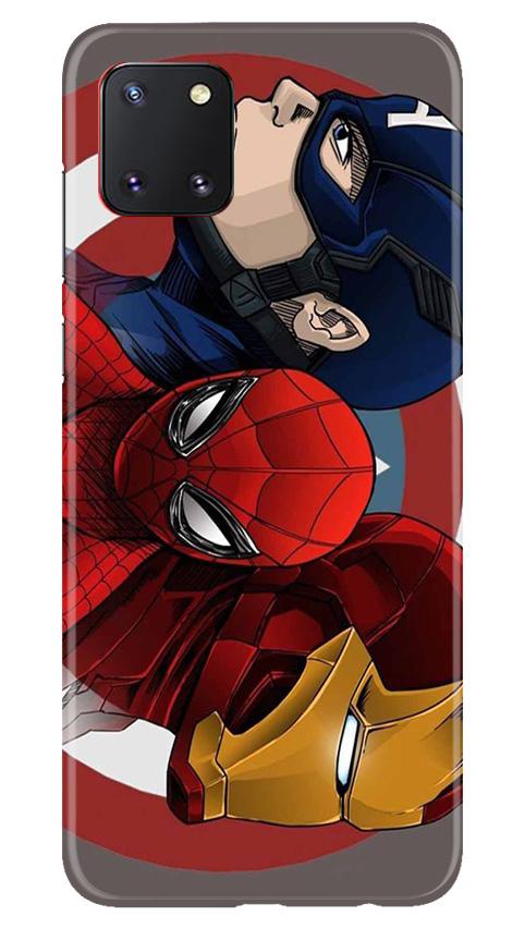 Superhero Mobile Back Case for Samsung Note 10 Lite (Design - 311)