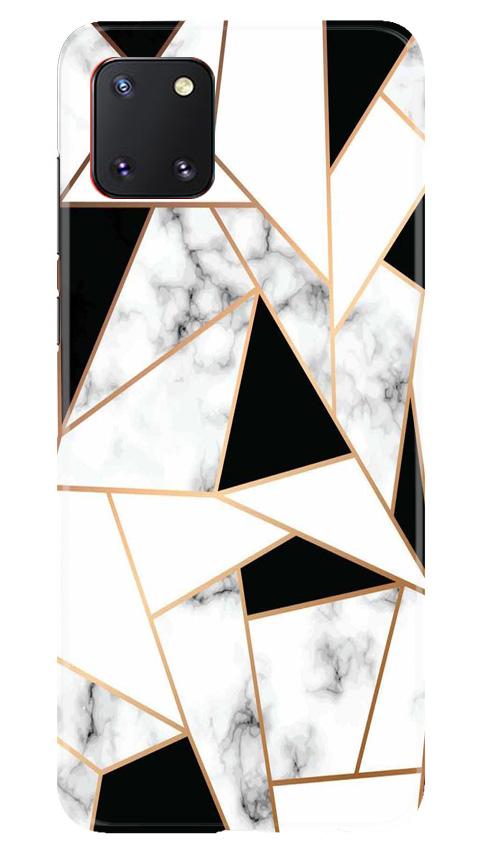Marble Texture Mobile Back Case for Samsung Note 10 Lite (Design - 322)