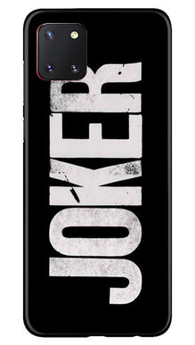 Joker Mobile Back Case for Samsung Note 10 Lite (Design - 327)