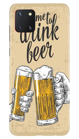 Drink Beer Mobile Back Case for Samsung Note 10 Lite (Design - 328)