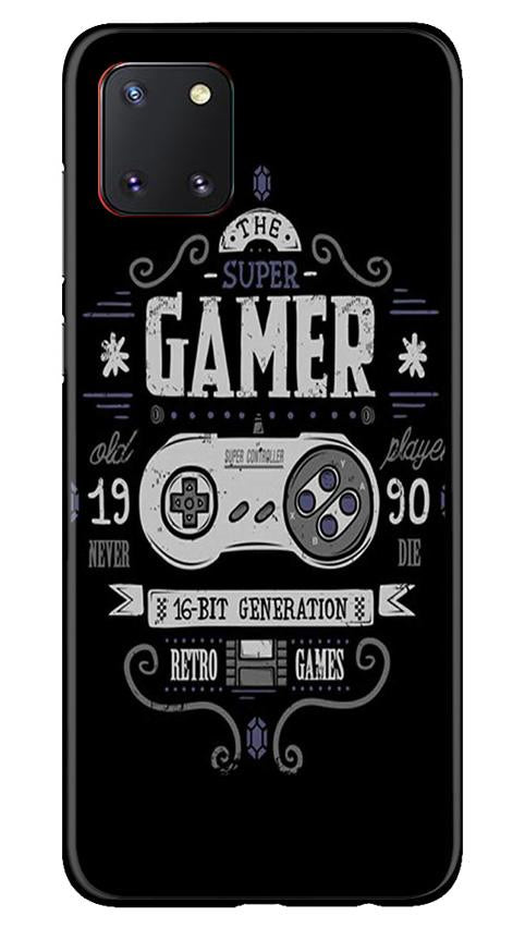 Gamer Mobile Back Case for Samsung Note 10 Lite (Design - 330)