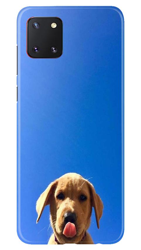 Dog Mobile Back Case for Samsung Note 10 Lite (Design - 332)