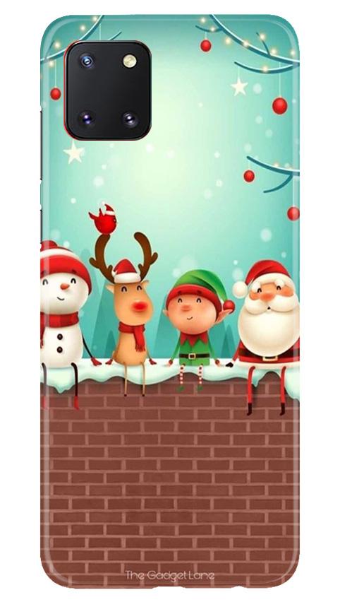 Santa Claus Mobile Back Case for Samsung Note 10 Lite (Design - 334)