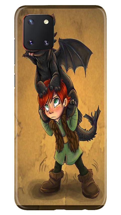 Dragon Mobile Back Case for Samsung Note 10 Lite (Design - 336)