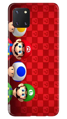 Mario Mobile Back Case for Samsung Note 10 Lite (Design - 337)