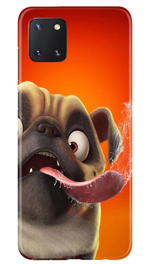 Dog Mobile Back Case for Samsung Note 10 Lite (Design - 343)