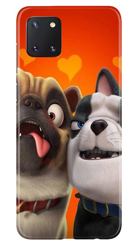 Dog Puppy Mobile Back Case for Samsung Note 10 Lite (Design - 350)