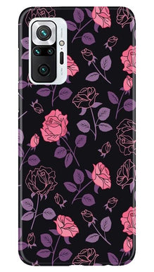 Rose Pattern Mobile Back Case for Redmi Note 10 Pro Max (Design - 2)