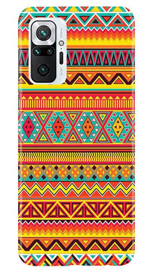 Zigzag line pattern Mobile Back Case for Redmi Note 10 Pro Max (Design - 4)