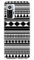 Black white Pattern Case for Redmi Note 10 Pro Max