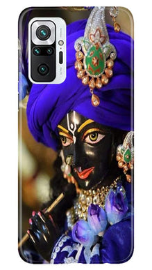 Lord Krishna4 Mobile Back Case for Redmi Note 10 Pro Max (Design - 19)