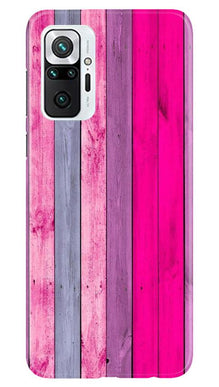 Wooden look Mobile Back Case for Redmi Note 10 Pro Max (Design - 24)