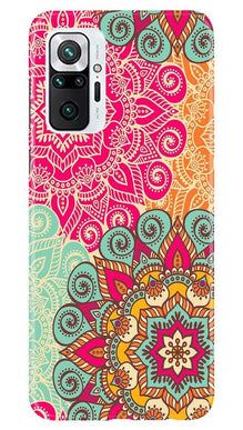 Rangoli art2 Mobile Back Case for Redmi Note 10 Pro Max (Design - 29)