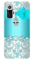 Shinny Blue Background Case for Redmi Note 10 Pro Max
