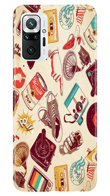 Vintage Mobile Back Case for Redmi Note 10 Pro Max (Design - 35)