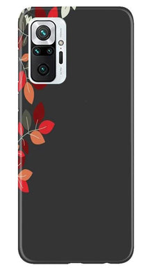 Grey Background Mobile Back Case for Redmi Note 10 Pro (Design - 71)