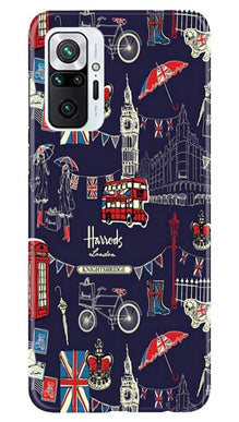 Love London Mobile Back Case for Redmi Note 10 Pro Max (Design - 75)