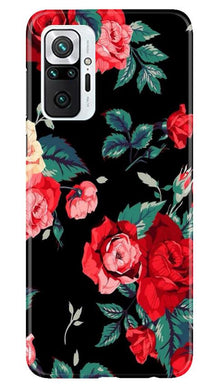 Red Rose2 Mobile Back Case for Redmi Note 10 Pro Max (Design - 81)