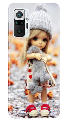 Cute Doll Mobile Back Case for Redmi Note 10 Pro Max (Design - 93)