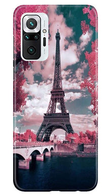 Eiffel Tower Mobile Back Case for Redmi Note 10 Pro Max  (Design - 101)