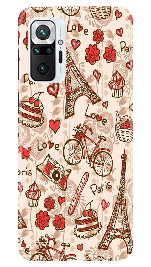 Love Paris Case for Redmi Note 10 Pro  (Design - 103)