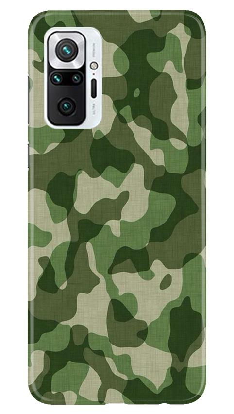 Army Camouflage Case for Redmi Note 10 Pro Max(Design - 106)