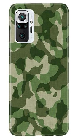 Army Camouflage Case for Redmi Note 10 Pro Max(Design - 106)