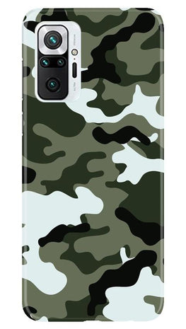 Army Camouflage Case for Redmi Note 10 Pro  (Design - 108)