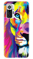 Colorful Lion Case for Redmi Note 10 Pro Max  (Design - 110)