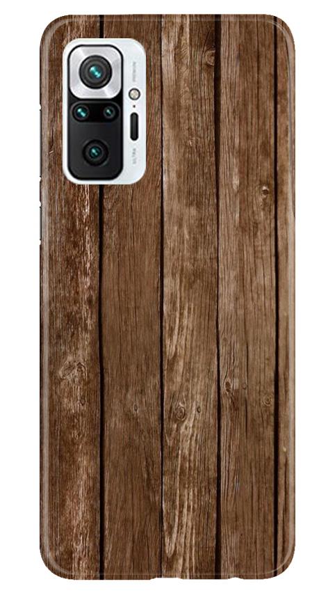 Wooden Look Case for Redmi Note 10 Pro  (Design - 112)