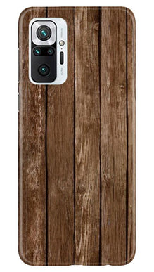 Wooden Look Mobile Back Case for Redmi Note 10 Pro Max  (Design - 112)