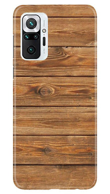 Wooden Look Mobile Back Case for Redmi Note 10 Pro Max  (Design - 113)