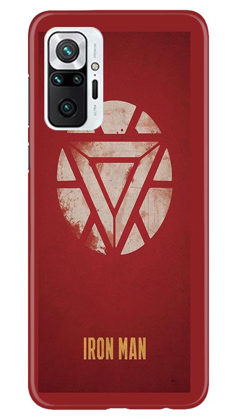 Iron Man Superhero Case for Redmi Note 10 Pro  (Design - 115)