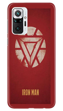 Iron Man Superhero Mobile Back Case for Redmi Note 10 Pro Max  (Design - 115)