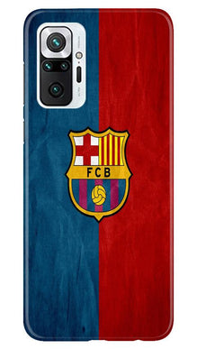 FCB Football Mobile Back Case for Redmi Note 10 Pro Max  (Design - 123)