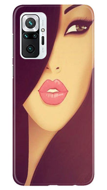 Girlish Mobile Back Case for Redmi Note 10 Pro Max  (Design - 130)