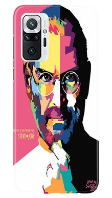 Steve Jobs Mobile Back Case for Redmi Note 10 Pro  (Design - 132)