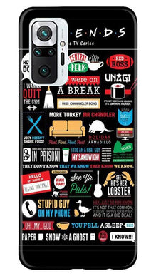 Friends Mobile Back Case for Redmi Note 10 Pro Max  (Design - 145)