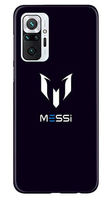 Messi Mobile Back Case for Redmi Note 10 Pro Max  (Design - 158)