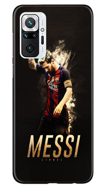 Messi Mobile Back Case for Redmi Note 10 Pro Max  (Design - 163)