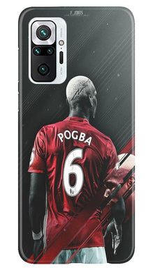 Pogba Mobile Back Case for Redmi Note 10 Pro Max  (Design - 167)
