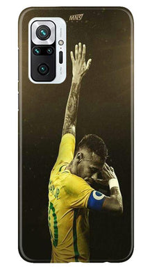 Neymar Jr Mobile Back Case for Redmi Note 10 Pro Max  (Design - 168)