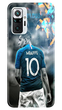 Mbappe Mobile Back Case for Redmi Note 10 Pro Max  (Design - 170)