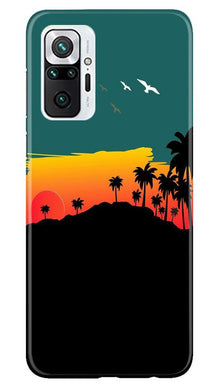 Sky Trees Mobile Back Case for Redmi Note 10 Pro Max (Design - 191)