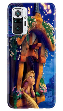Cute Girl Mobile Back Case for Redmi Note 10 Pro Max (Design - 198)