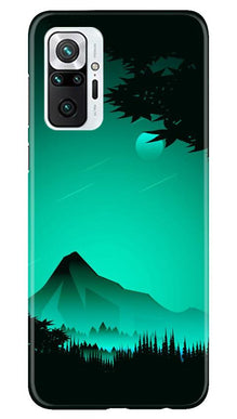 Moon Mountain Mobile Back Case for Redmi Note 10 Pro Max (Design - 204)